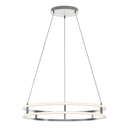 Afx Gemini 32-in. LED Pendant - Painted Nickel GEMP32LAJUDNP